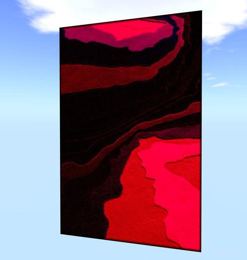 RUG MODERN RED-DARK RED 68, V