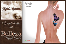 .::K.C::.butterflies color tattoo