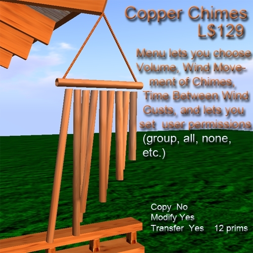 Copper Chimes (Box)