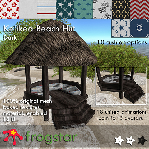 Frogstar - Kelikea Beach Hut (Dark) BOXED