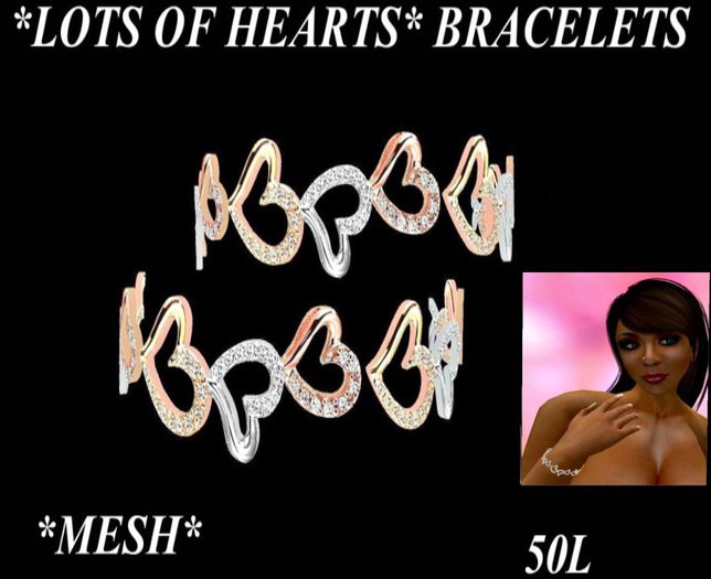 *LOTS OF HEARTS* BRACELET