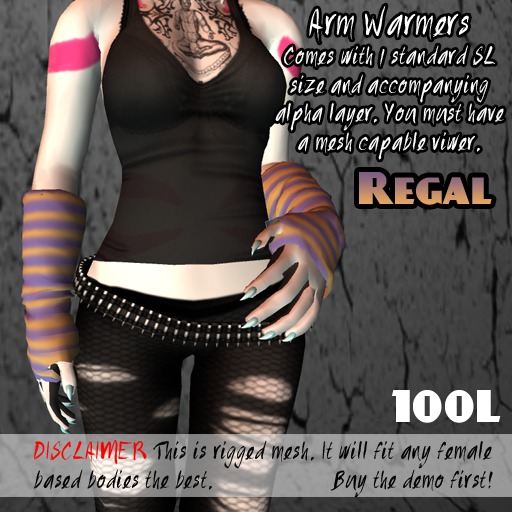 [MH] Arm Warmers - Regal