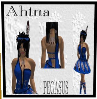Ahtna Pegasus full female wild west indian girl outfit - Resell box