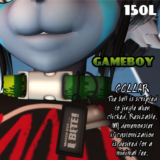 [MH] Collar - Gameboy BOXED