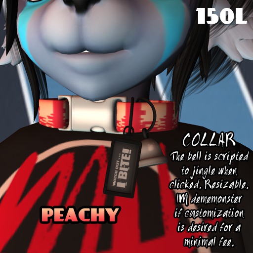 [MH] Collar - Peachy BOXED