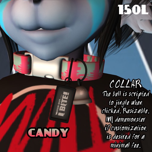 [MH] Collar - Candy BOXED