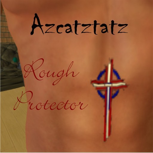 tattoo cross abs