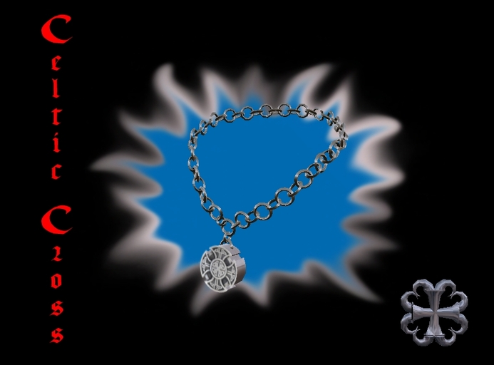 Necklace "Celtic cross"