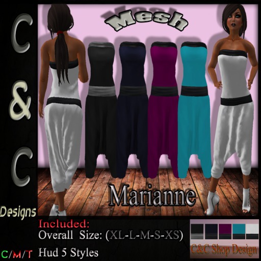C&C Mesh Marianne Hud 5 Styles