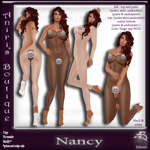 (AB) Nancy fishnet