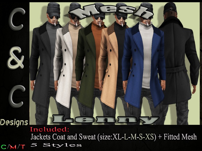 C&C Mesh Lenny Men's (5 Styles)