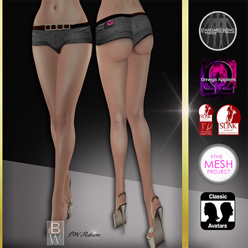 *** Hotpants Dark Dots ***