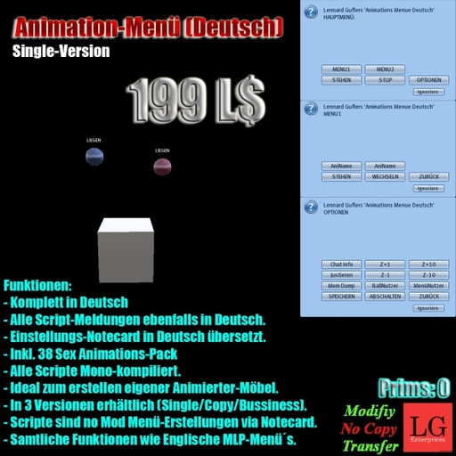 MLP Menue Deutsch - Single Version