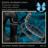 Sophia Armband silver