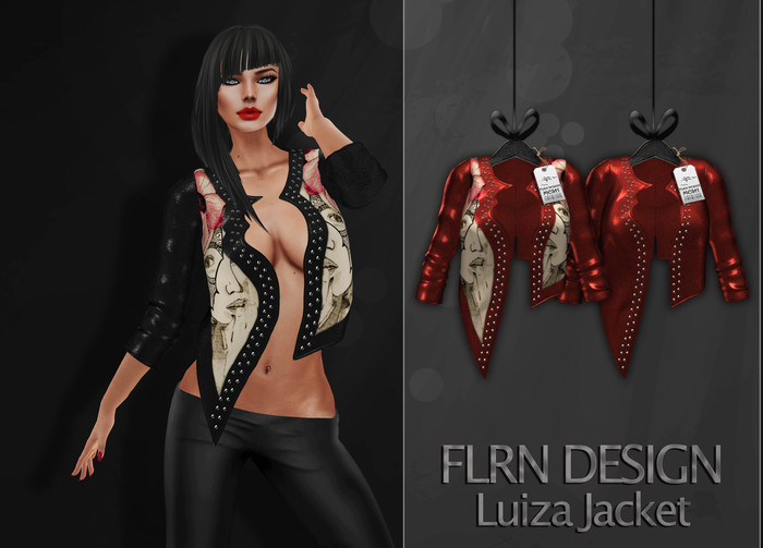 [FLRN] Luiza Jacket Red