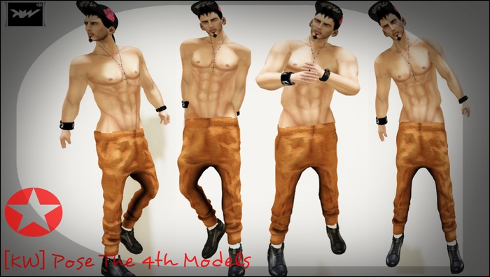 [KW] Pose The 4th Models
