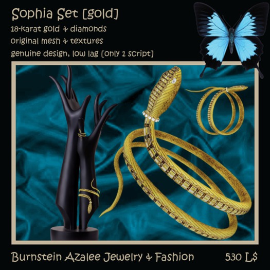 Sophia Set gold