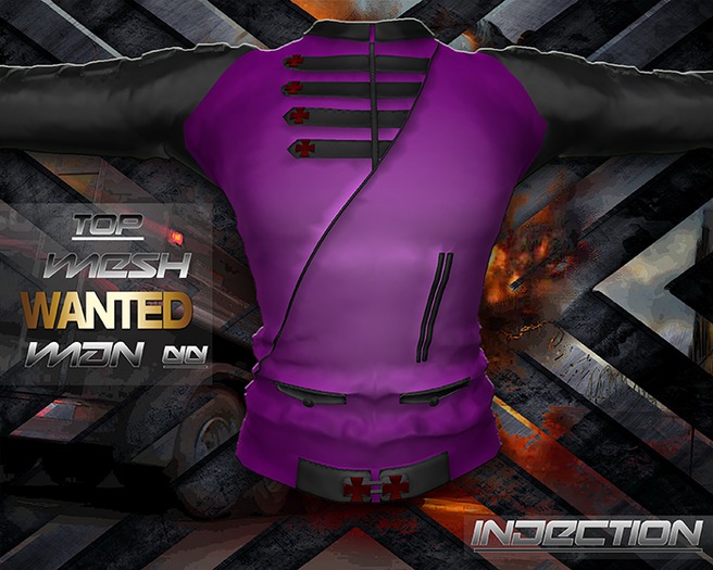 Jacket Cross purple