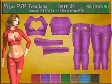 Peeps PSD Templates Outfit 26