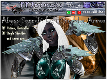 ~ Medusa Accessories ~ Abyss Succubi L Shoulder Armor (Boxed)