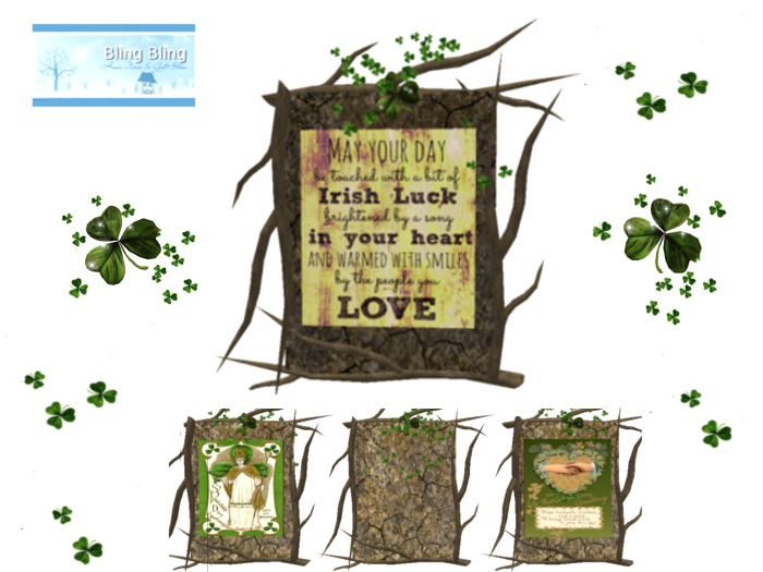 St Patricks Day Display  *Bling Bling*