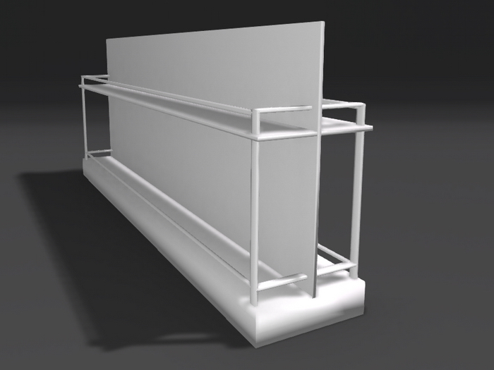 Supermarket Diskplay Stand