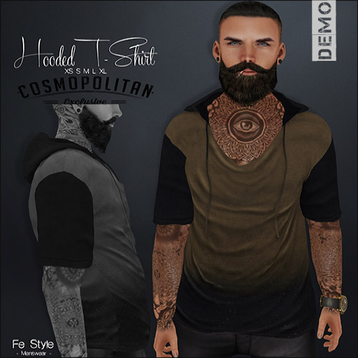 {Fe Style}DEMO Mhorek  / Hooded T-Shirt
