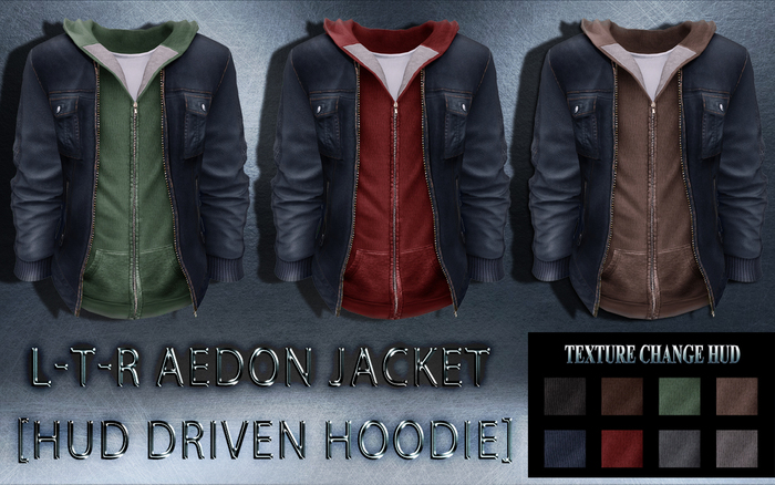 [L-T-R] Aedon Jacket (HUD Driven Hoodie)