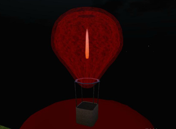 Hot Air Balloon Candle