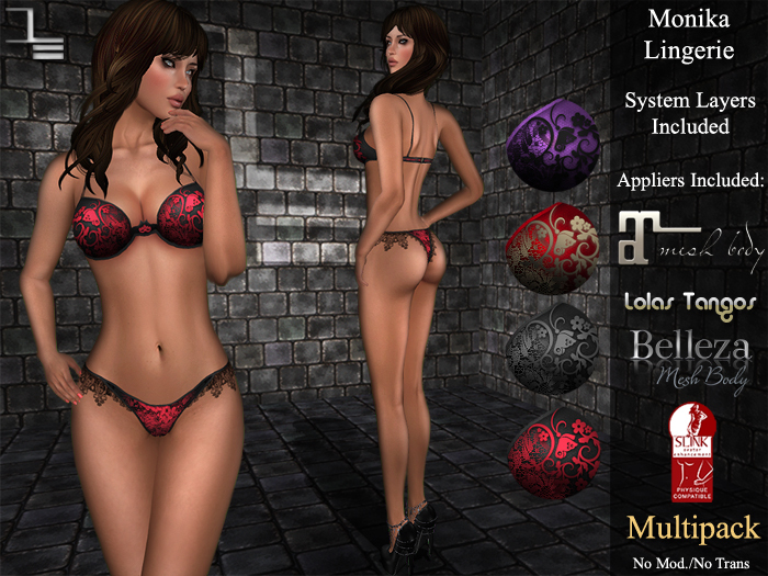 DE Designs - Monika Lingerie - Multipack