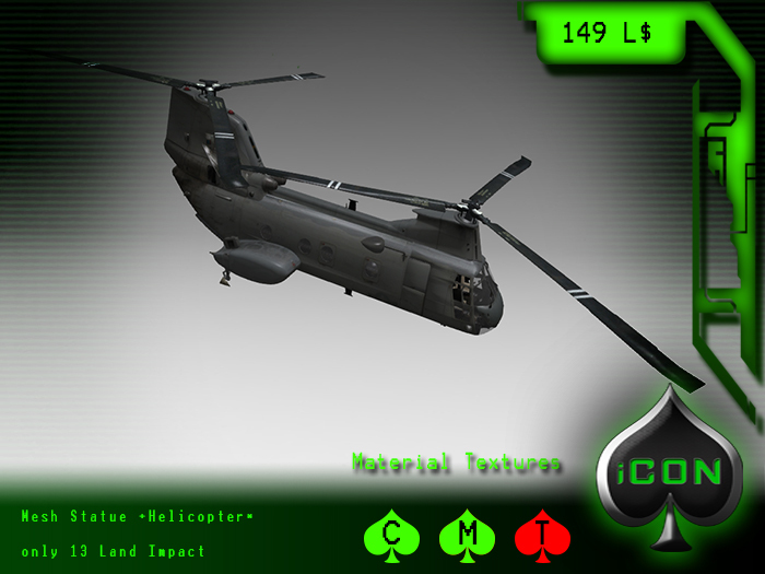 iCon - Mesh - Helicopter 13 Li