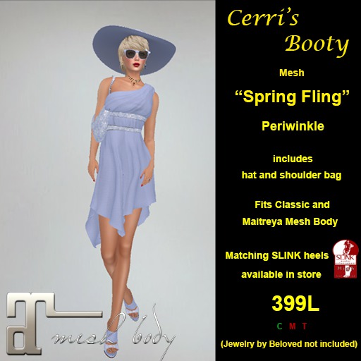 Cerri's Spring Fling Periwinkle