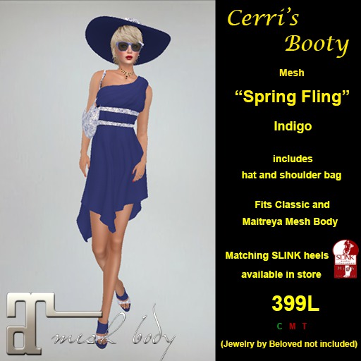 Cerri's Spring Fling  Indigo