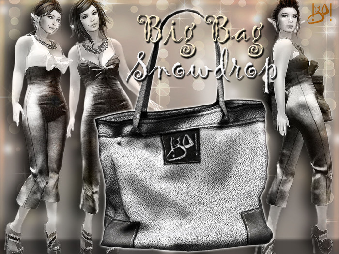 !gO! Big Bag - snowdrop