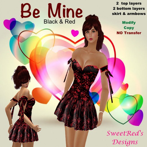 Be Mine ~ Black & Red