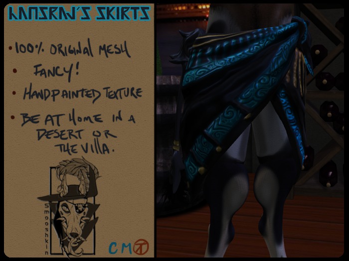 *SKT* Hansraj Skirts [White]