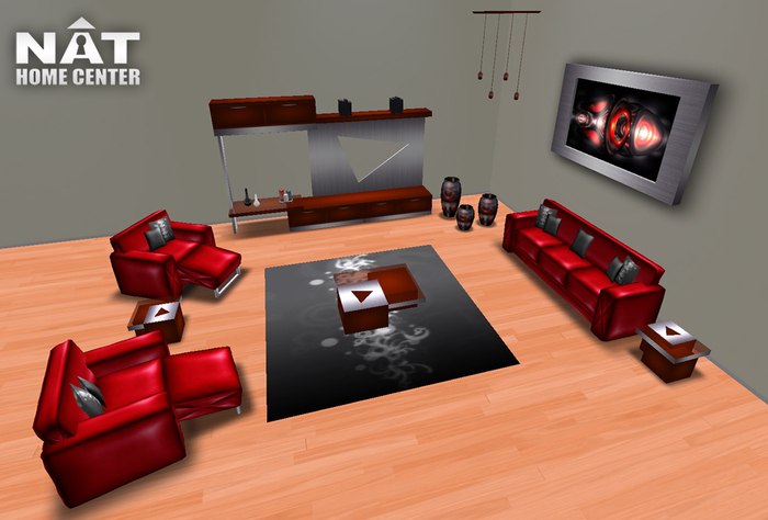 NHC Summer Livingroom Couch Set * NHC Smart Animation*