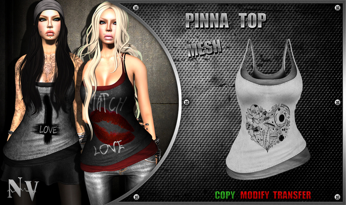 [NV] Pinna Top -Heart-