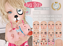 {LD} - Ava Skin Freckles Mesh Head
