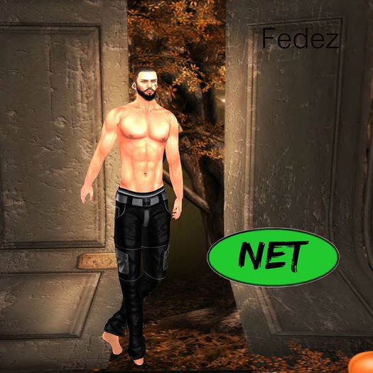 ::Net:: Alexander Pants Mesh Men Black