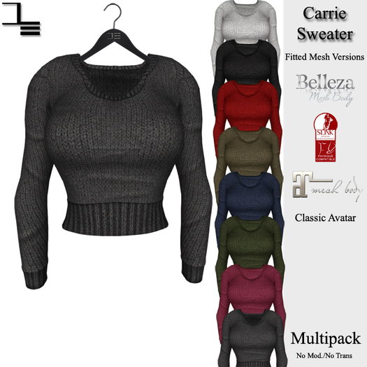 DE Designs - Carrie Sweater - Multipack