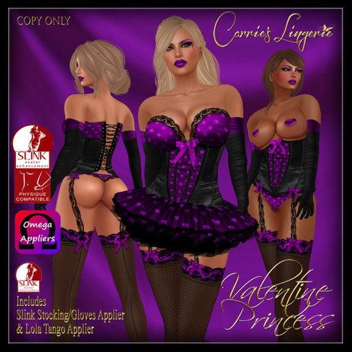 CB~Valentine Princess Purple