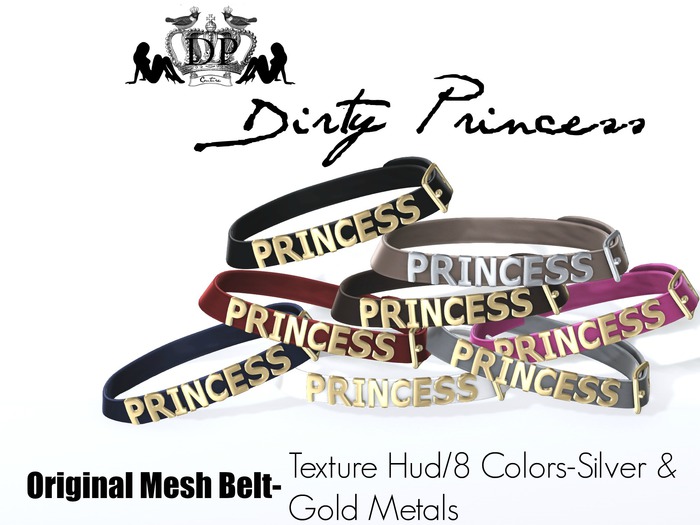 **Dirty Princess**Daddy's Real Princess Mesh Belt