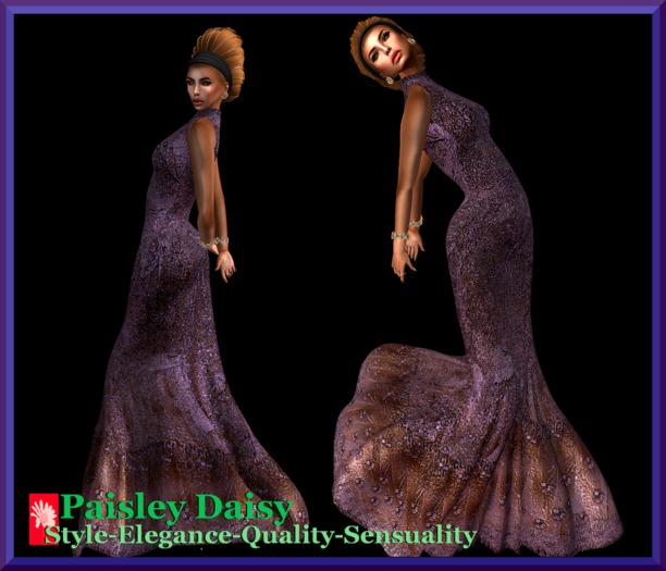 Joeys mesh White Purity Sheer Ethereal gown