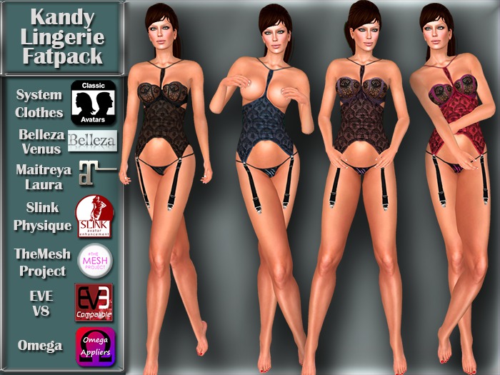 [TKS] BASIC -  Kandy Lingerie Fatpack