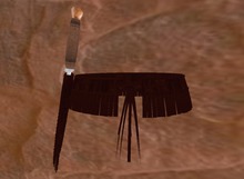 Buckskin Belt & Knife NEW
