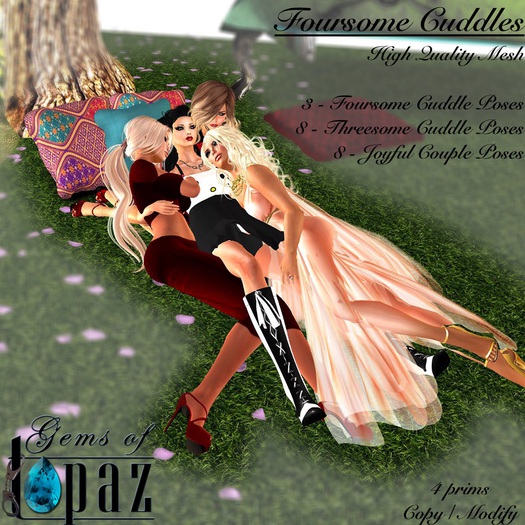 Gems of Topaz - FourSome Pillow (Box)