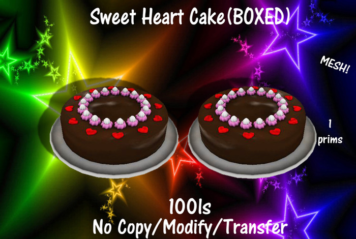 Sweet Heart Cake(BOXED)
