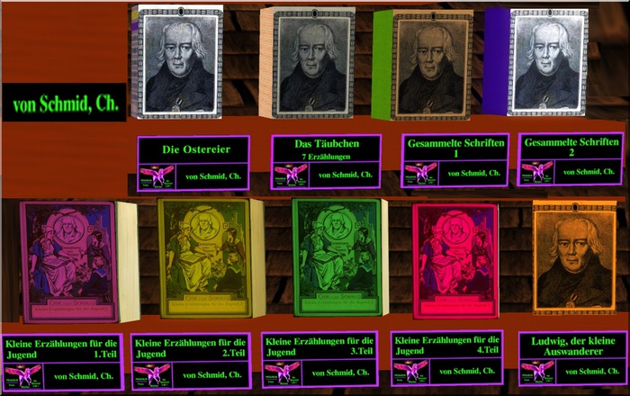 Christoph von Schmid X 5 in 9 Baenden