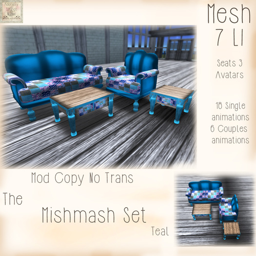 ~ASW~ The Mishmash Set~Blue